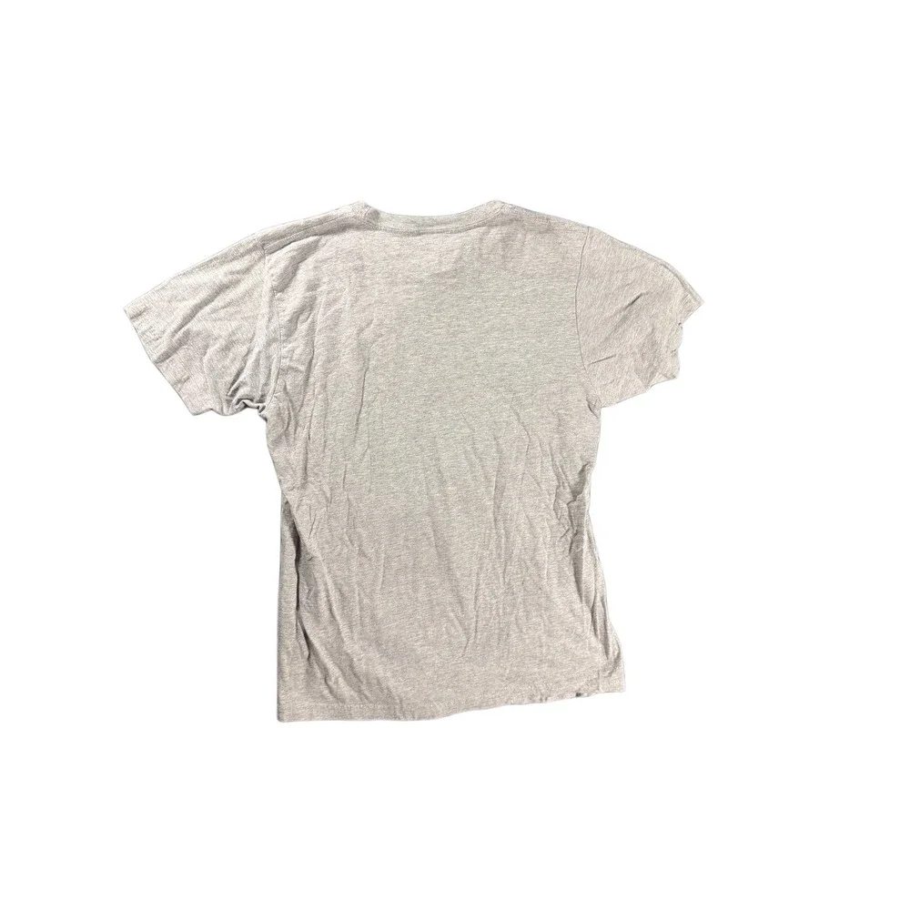 Zion Rootswear John Lennon Imagine Peace Statue of Liberty Gray Graphic Tee L